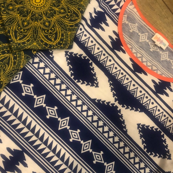 Lularoe Bundle, 2 Dresses & 1 Top - Picture 2 of 4